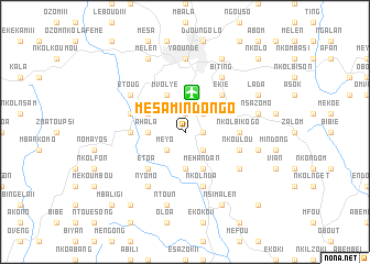 map of Mesamindongo