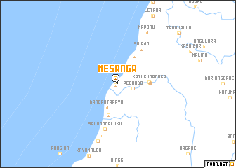 map of Mesanga