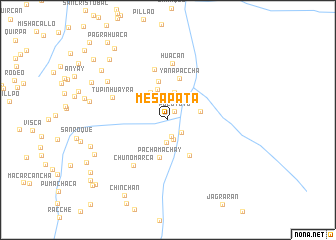 map of Mesapata