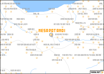 map of Mésa Potámoi