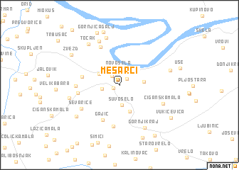 map of Mesarci