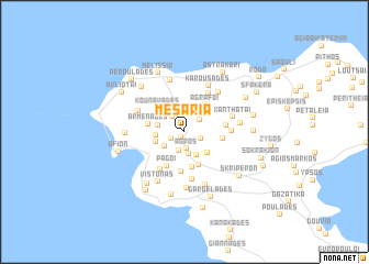 map of Mesariá
