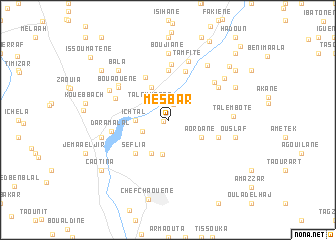 map of Mesbar