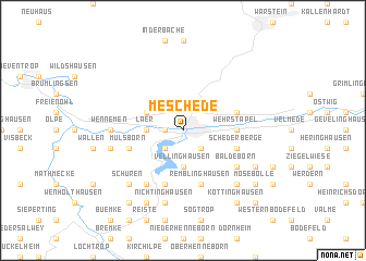 map of Meschede