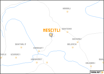 map of Mescitli