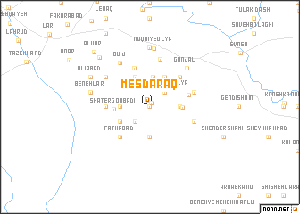 map of Mesdaraq