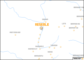 map of Mèsè Ale