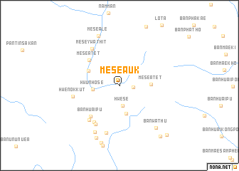 map of Mèsè Auk