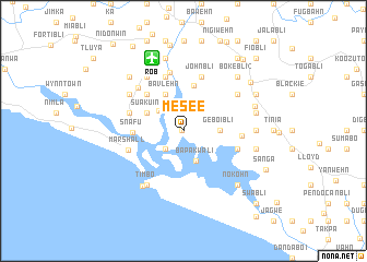 map of Mesee