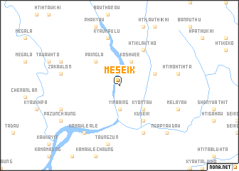 map of Meseik