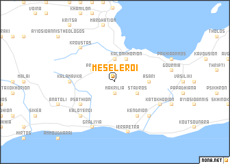 map of Meseléroi