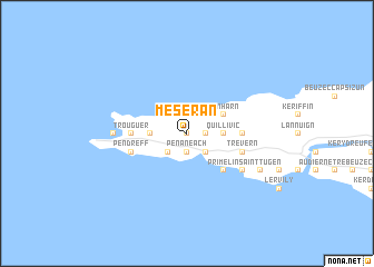 map of Meseran