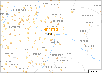 map of Meseta