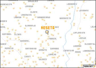 map of Meseta