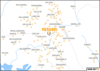 map of Mesgarī