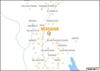 map of Mesguida