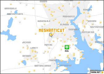 map of Meshanticut