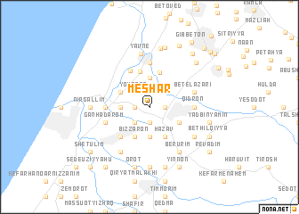 map of Meshar