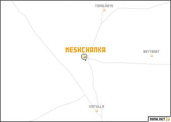 map of Meshchanka