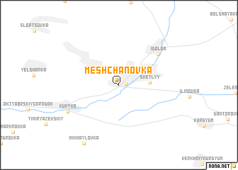 map of Meshchanovka