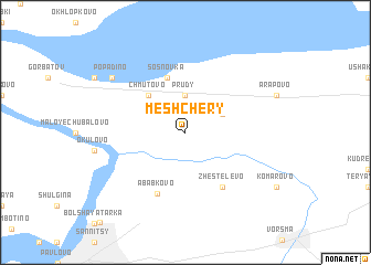 map of Meshchery