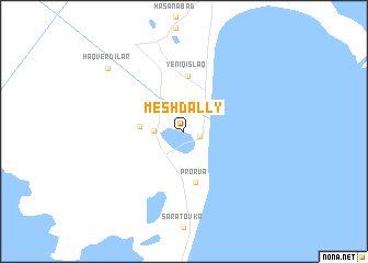 map of Meshdally