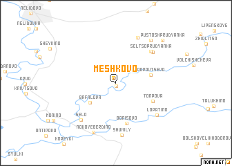 map of Meshkovo