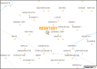 map of Meshtuny