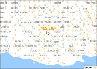 map of Mesilier