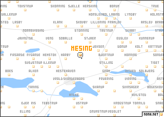 map of Mesing