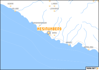 map of Mesi Number 1