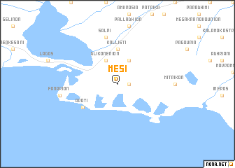 map of Mési