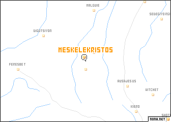 map of Meskʼele Kristos