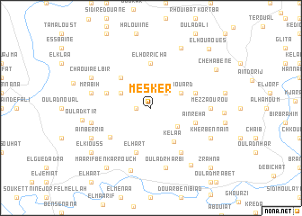 map of Mesker