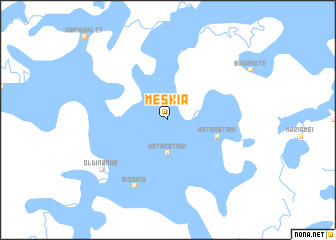 map of Meskia