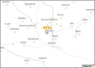 map of Mesk