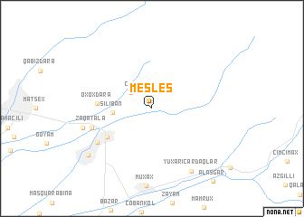 map of Meşleş