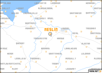 map of Meslin