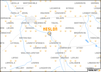 map of Meslon