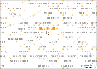 map of Mesnaoua