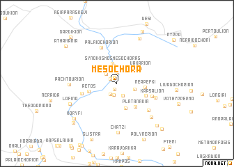 map of Mesochóra