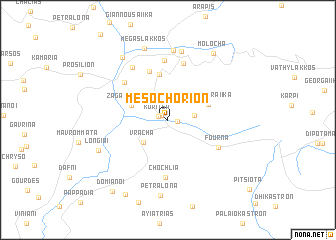 map of Mesochórion