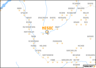 map of Mesoc