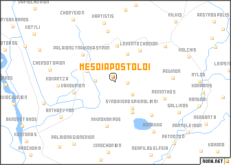 map of Mésoi Apóstoloi