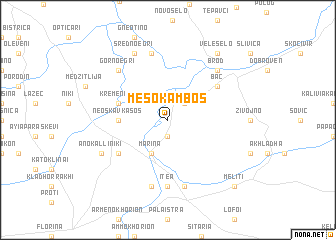 map of Mesókambos