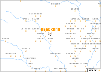 map of Mesokram