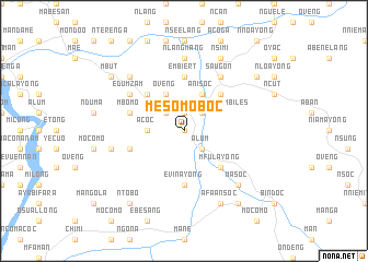 map of Mesomoboc