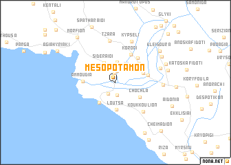 map of Mesopótamon