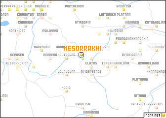 map of Mesorrákhi
