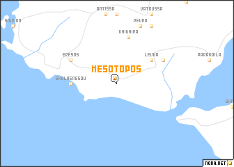 map of Mesótopos